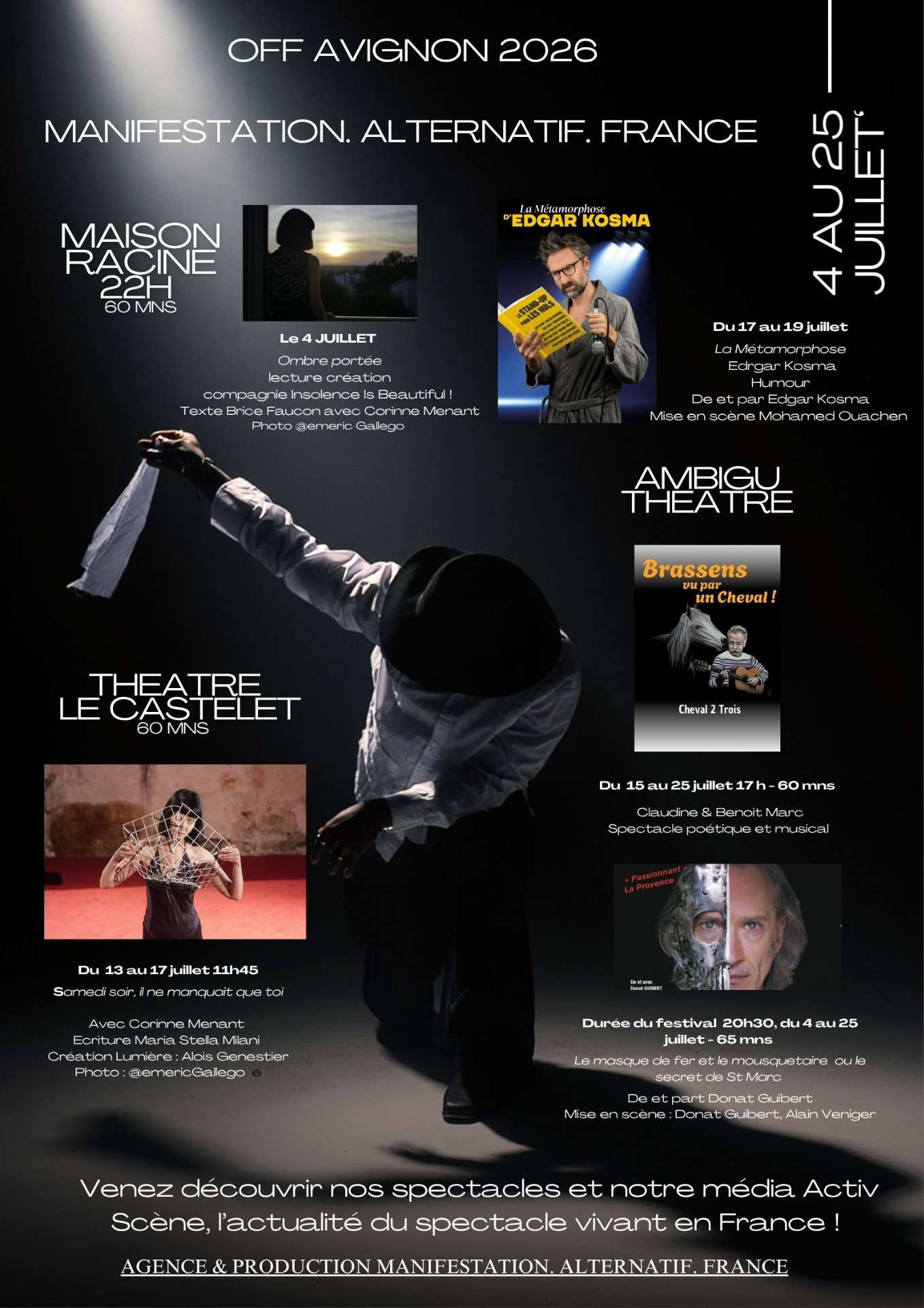 Affiche OFF Avignon 2026