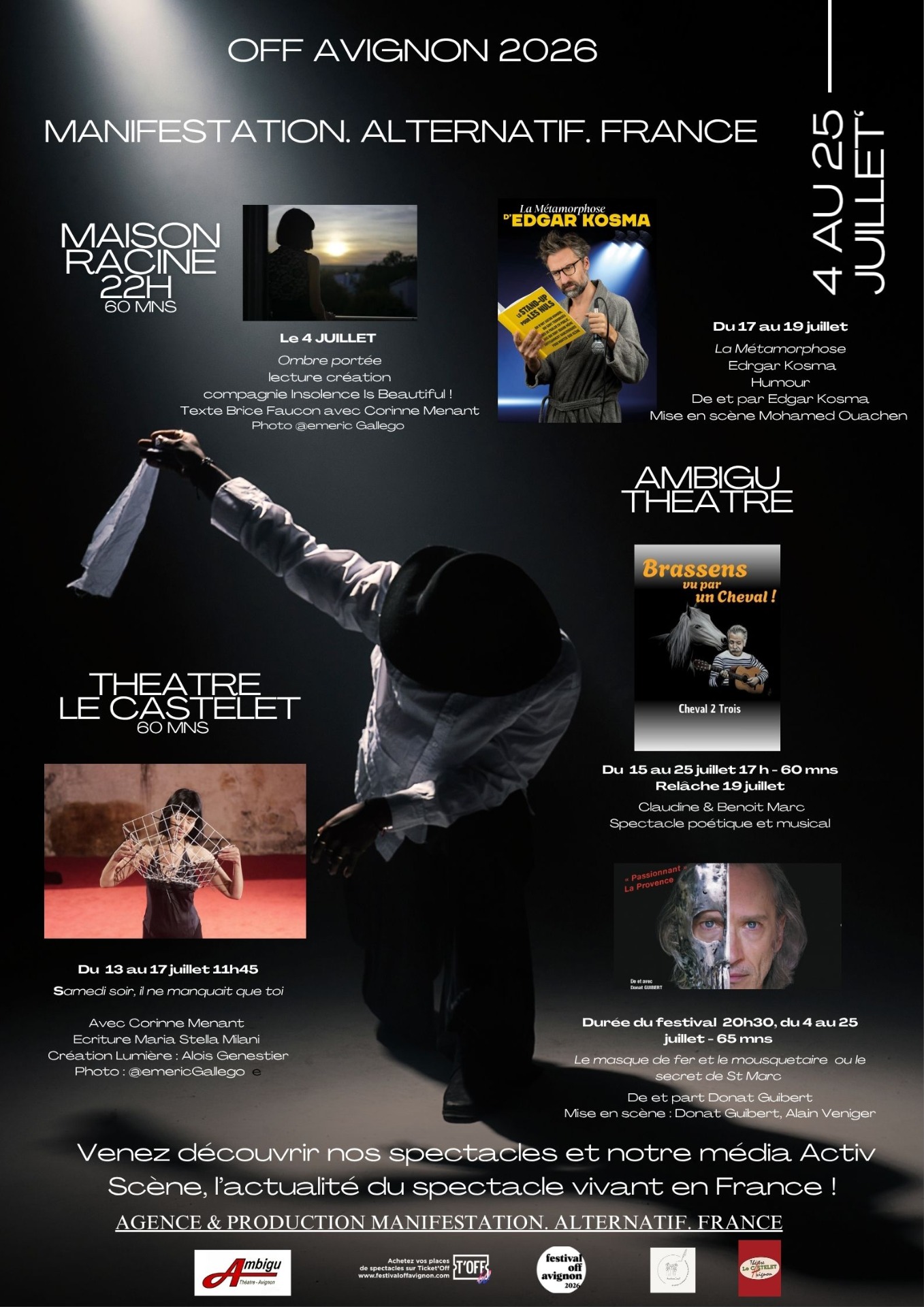 Affiche OFF Avignon 2026